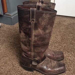 Frye 12R Harness boots